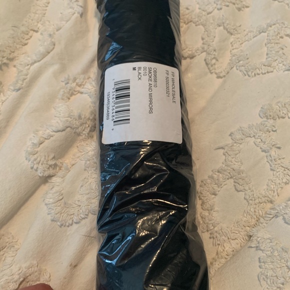 Free People Smoke & Mirrors Skirt Black Medium NWT - Picture 7 of 9